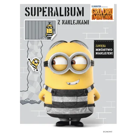 Gru, Dru I Minionki Superalbum Z Naklejkami Gru, Dru I Minionki Superalbum Z Naklejkami