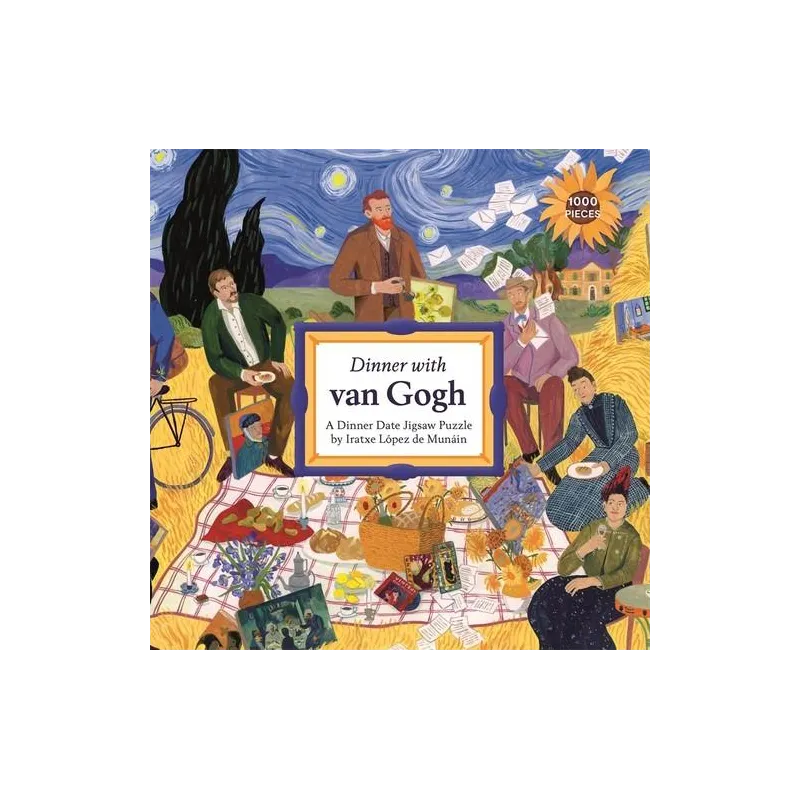 DINNER WITH VAN GOGH PUZZLE 1000 ELEMENTÓW 12+