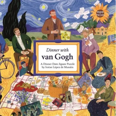 DINNER WITH VAN GOGH PUZZLE 1000 ELEMENTÓW 12+