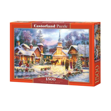 ŚWIĘTA W GÓRACH PUZZLE 1500 ELEMENTÓW CASTORLAND 10+
