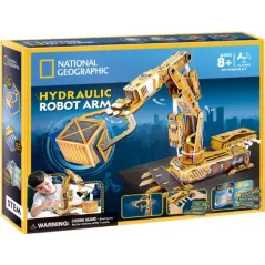 ROBOTYCZNE RAMIĘ HYDRAULICZNE PUZZLE 3D 8+