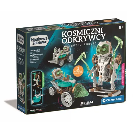 Kosmiczni Odkrywcy Naukowa Zabawa 3W1 Clementoni 9+ Kosmiczni Odkrywcy Naukowa Zabawa 3W1 Clementoni 9+