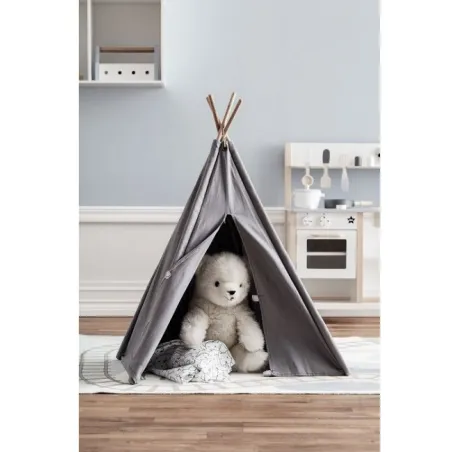 Namiot Dla Dzieci Tipi Mini Szary