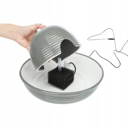 Automatyczne Poidło Vital Flow 1,5L Dla Kota I Psa – Filtracja, Cicha Praca, Ceramiczna Miska