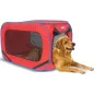 Składana Buda Dla Psa 55.9 X 55.9 X 91.4 Cm Na Wystawę I Wakacje | Lekka, Wentylowana Sportpet Dog Kennel Składana Buda Dla Psa 55.9 X 55.9 X 91.4 Cm Na Wystawę I Wakacje | Lekka, Wentylowana Sportpet Dog Kennel