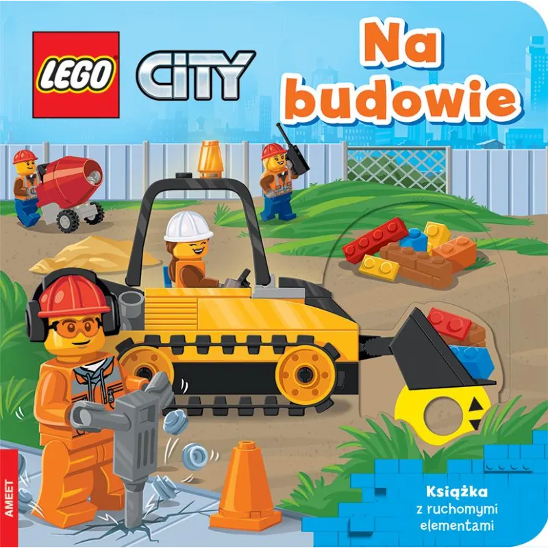 Lego city Na budowie Książka z ruchomymi elementami PPS6002