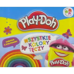 PLAY-DOH. WSZYSTKIE KOLORY TĘCZY. ZABAWA Z KOLORAMI