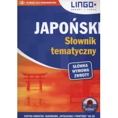 Japoński słownik tematyczny  CD