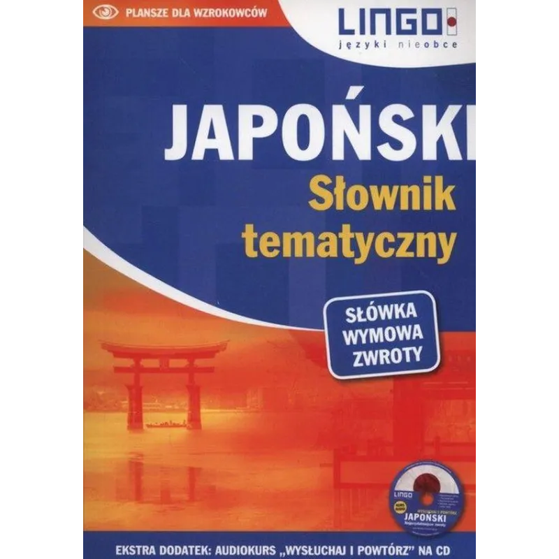 Japoński słownik tematyczny  CD