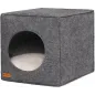 Filcowy Domek Dla Kota I Małego Psa Z Wyjmowaną Poduszką 33 X 33 X 38 Cm Myanimaly Filcowy Domek Dla Kota I Małego Psa Z Wyjmowaną Poduszką 33 X 33 X 38 Cm Myanimaly
