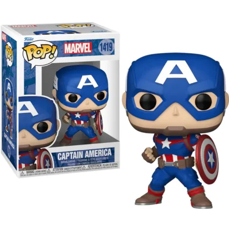 FUNKO POP! FIGURKA KOLEKCJONERSKA MARVEL KAPITAN AMERYKA 1419