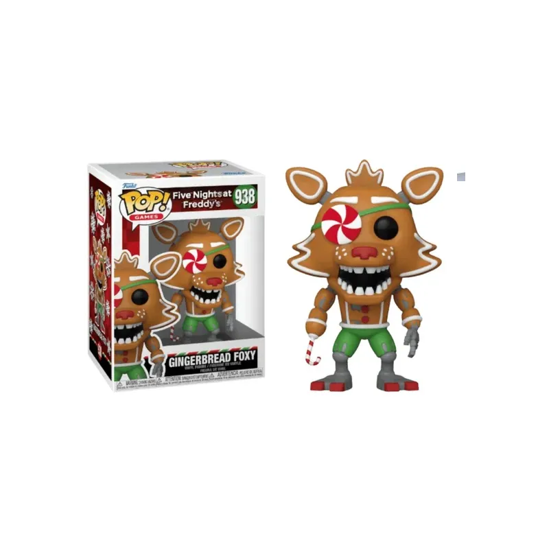 FUNKO POP! FIGURKA KOLEKCJONERSKA FIVE NIGHTSAT FREDDY'S GINGERBREAD FOXY 938