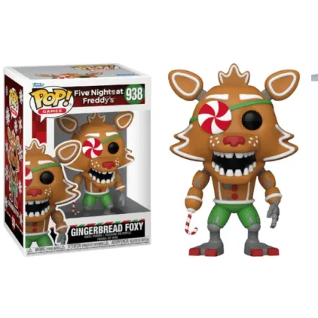 FUNKO POP! FIGURKA KOLEKCJONERSKA FIVE NIGHTSAT FREDDY'S GINGERBREAD FOXY 938