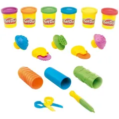 CIASTOLINA PLAY-DOH MODELUJ I UCZ SIĘ FAKTURY I NARZĘDZIA HASBRO 3+