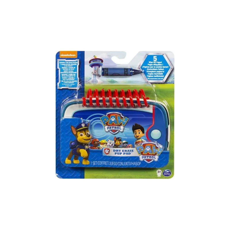 KSIĄŻECZKA AKTYWNOŚCI PSI PATROL SPIN MASTER 3+