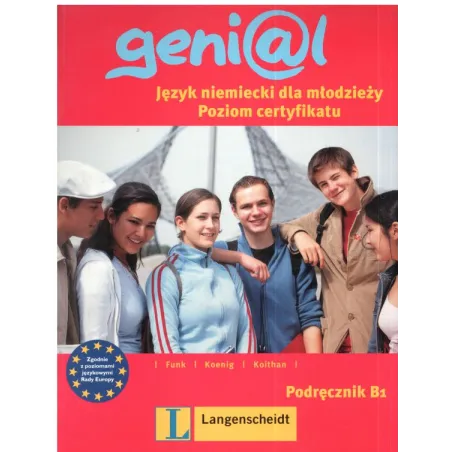 GENIAL B1. PODRĘCZNIK. JĘZYK NIEMIECKI. Hermann Funk - Langenscheidt