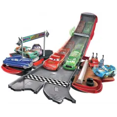 Zygzak Rozkładany Tor Wyścigowy - Cars Mattel 4+