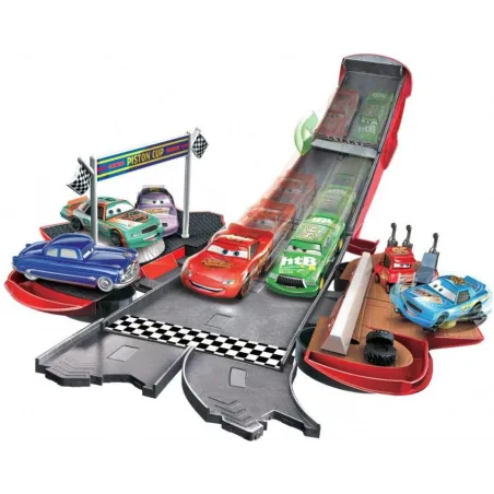 Zygzak Rozkładany Tor Wyścigowy - Cars Mattel 4+