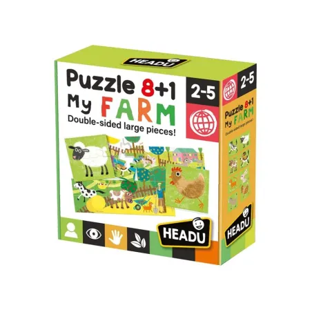 FARMA MOJE PIERWSZE PUZZLE 32 ELEMENTY HEADU 2+