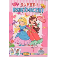 SUPER KSIĘŻNICZKI 32 NAKLEJKI 
