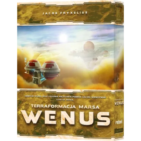 TERRAFORMACJA MARSA: WENUS GRA PLANSZOWA REBEL 12+