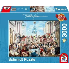 TAK PRZECHODZI SIĘ DO HISTORII PUZZLE 3000 ELEMENTÓW SCHMIDT 15+