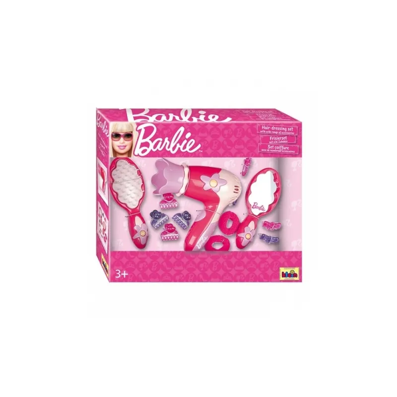 ZESTAW FRYZJERSKI BARBIE DLA DZIEWCZYNKI KLEIN 3+