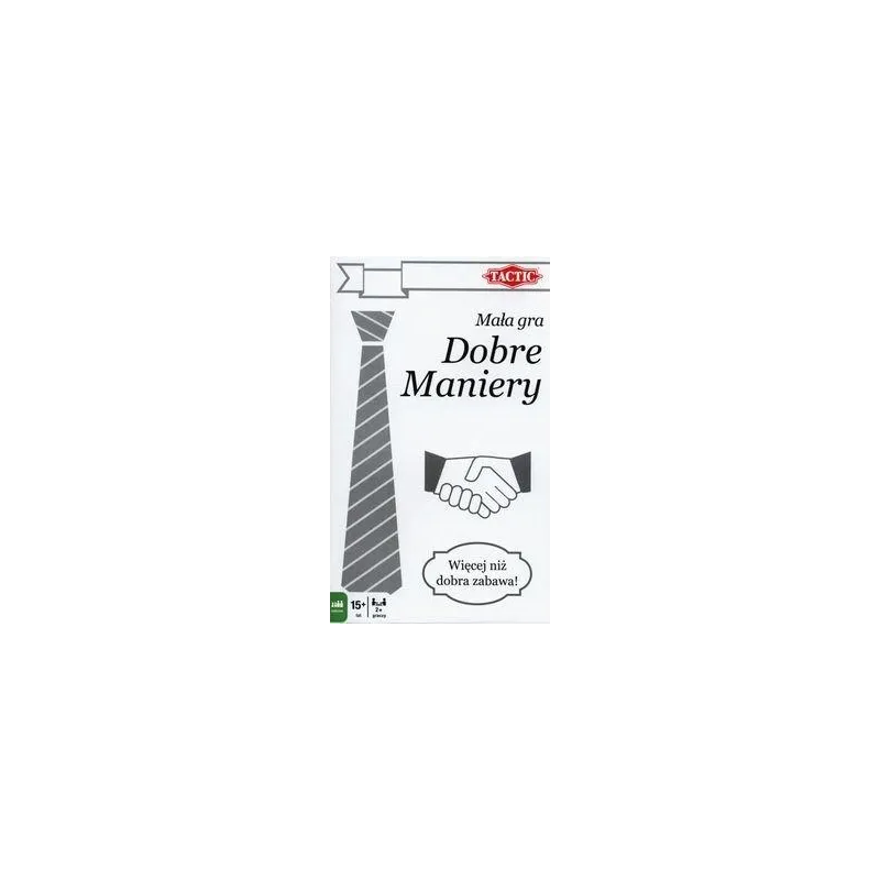 DOBRE MANIERY MAŁA GRA TOWARZYSKA TACTIC 15+