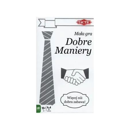 DOBRE MANIERY MAŁA GRA TOWARZYSKA TACTIC 15+