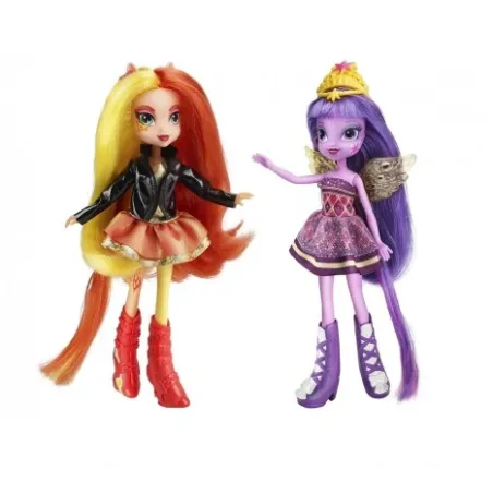 My Little Pony Equestria Girls Sunset Schimmer I Twilight Sparkle Hasbro 5+