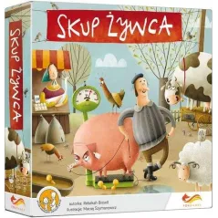 SKUP ŻYWCA GRA PLANSZOWA FOXGAMES 8+