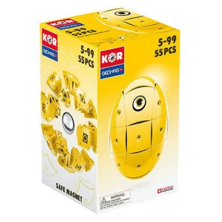 KLOCKI MAGNETYCZNE 55 ELEMENTÓW GEOMAG 5+