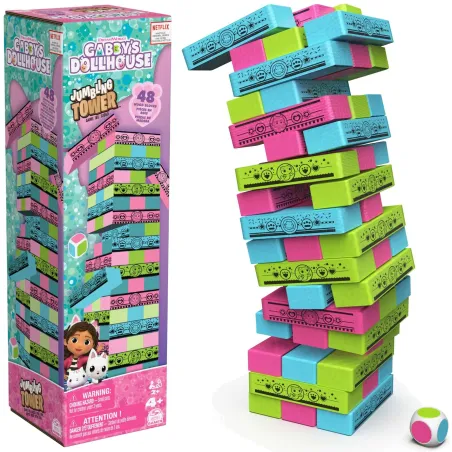 Koci Domek Gabi Tańcząca Wieża Gra Zręcznościowa Spin Master 4+ Koci Domek Gabi Tańcząca Wieża Gra Zręcznościowa Spin Master 4+