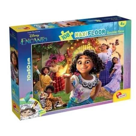 Disney Encanto Puzzle Maxi 108 Elementów Lisciani 4+ Disney Encanto Puzzle Maxi 108 Elementów Lisciani 4+