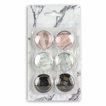 Magnesy Marble 6 Szt Magnesy Marble 6 Szt