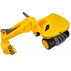 JEŹDZIK DLA DZIECI KOPARKA BIG MAXI DIGGER 70 CM DO 50 KG ŻÓŁTO-CZARNA