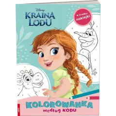 Kraina lodu Kolorowanka według kodu KKO9102