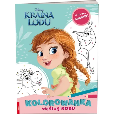 Kraina lodu Kolorowanka według kodu KKO9102