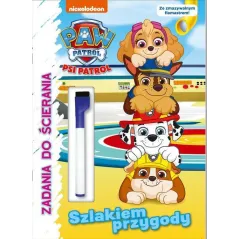 PSI PATROL. SZLAKIEM PRZYGODY. ZADANIA DO ŚCIERANIA