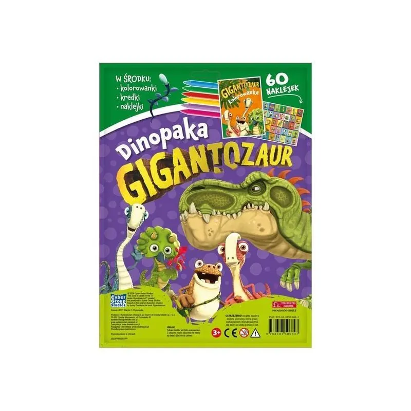 GIGANTOZAUR DINOPAKA 3+
