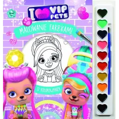 I LOVE VIP PETS. MALOWANIE FARBKAMI