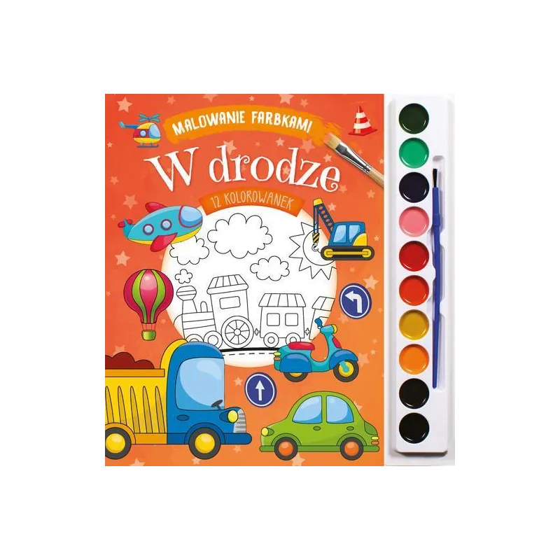 W DRODZE. MALOWANIE FARBKAMI