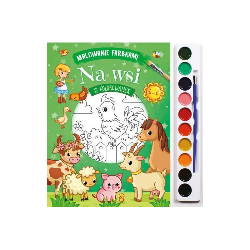 NA WSI. MALOWANIE FARBKAMI