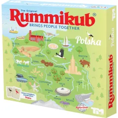 RUMMIKUB EDYCJA LIMITOWANA POLSKA GRA PLANSZOWA TM  TOYS 7+