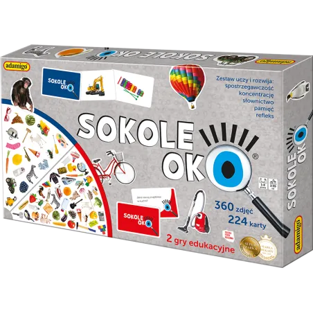 SOKOLE OKO FOTO GRA LOGICZNA ADAMIGO 3+