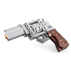 KLOCKI KONSTRUKCYJNE REVOLVER + 5 POCISKÓW 475 ELEMENTÓW CADA 8+
