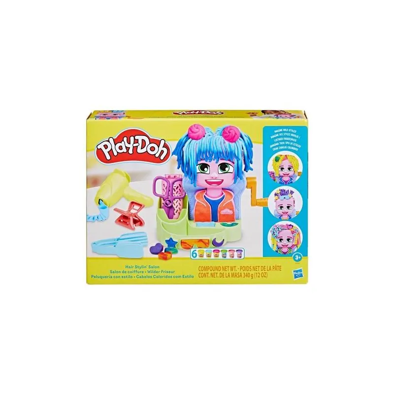 CIASTOLINA PLAY-DOH SALON FRYZJERSKI ZESTAW KREATYWNY HASBRO 3+