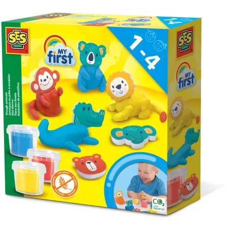 Moja Pierwsza Ciasto Masa Zwierzątka Ses Creative 12M+ Moja Pierwsza Ciasto Masa Zwierzątka Ses Creative 12M+
