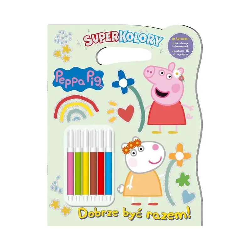 PEPPA PIG  DOBRZE BYĆ RAZEM! SUPERKOLORY 6