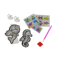 Haft Diamentowy Zwierzęta Morskie Zestaw Kreatywny Lean Toys 3+